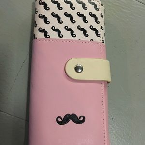 Pink wallet
